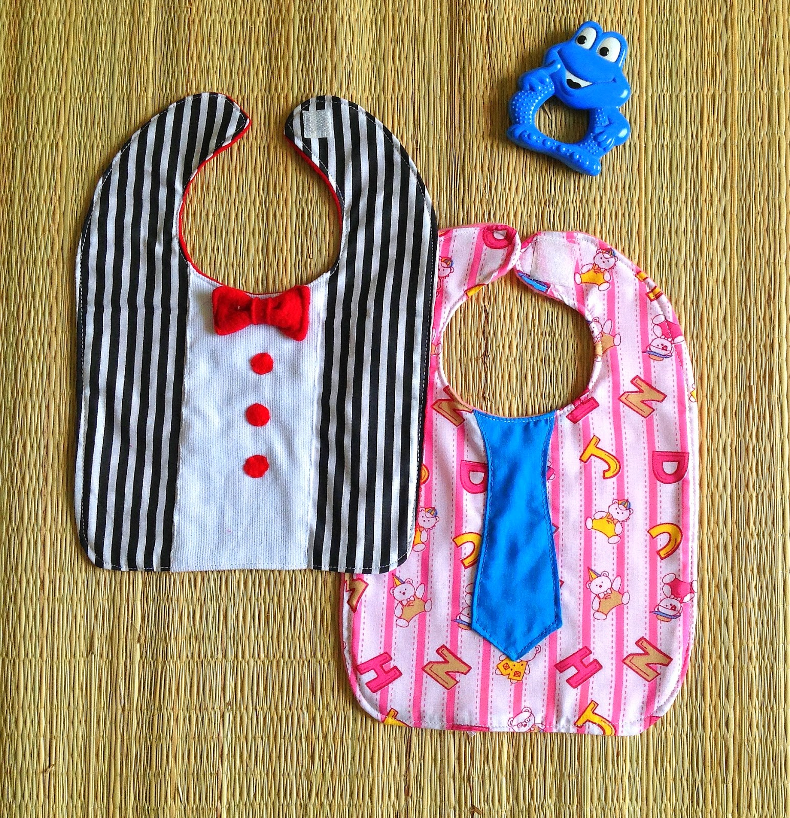 What are some popular sewing patterns for baby bibs?